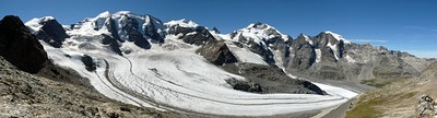 Bernina-Massiv mit Persgletscher